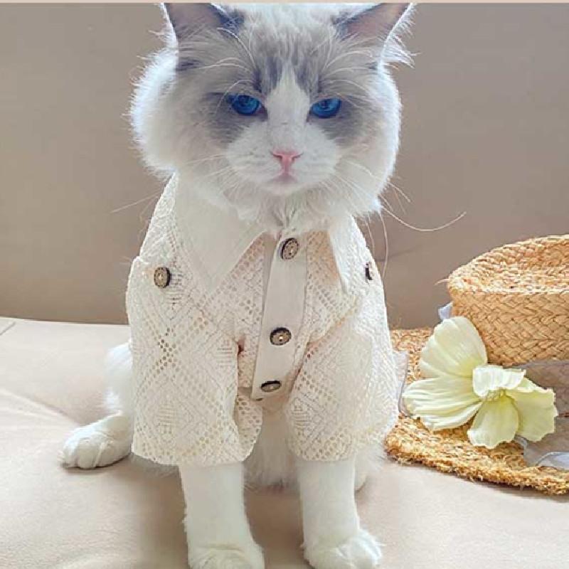 Dog Summer Clothes Shirt Cat Puppy Small Dog Costume Yorkie Poodle Corgi Samoyed Husky Labrador Golden Retriever Clothing Outfit