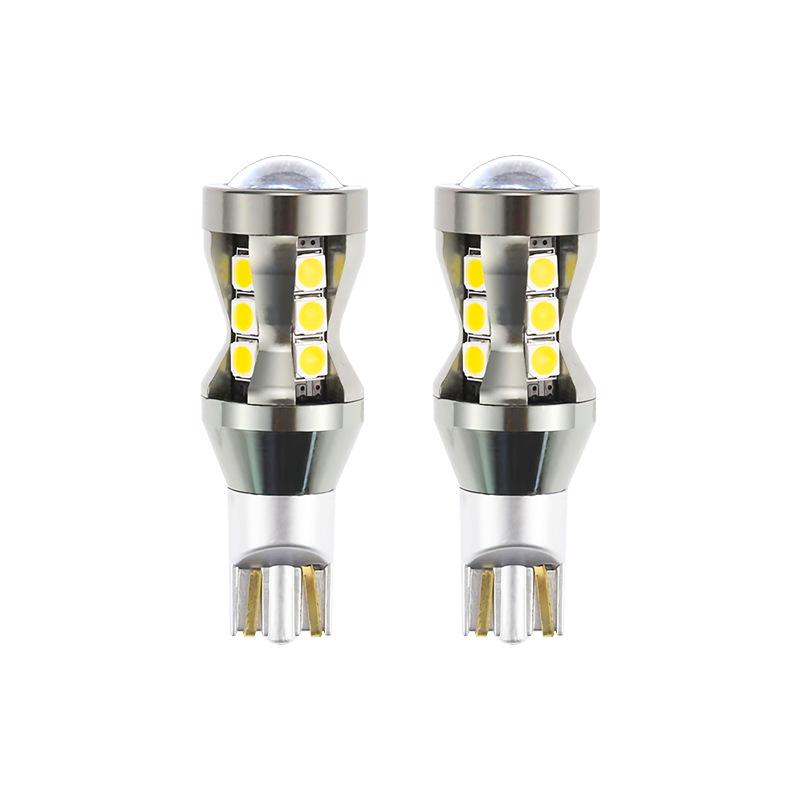 Universell LED-bilglödlampa T15/T16 för backljus och bakljus, 18-SMD 3030 Osram