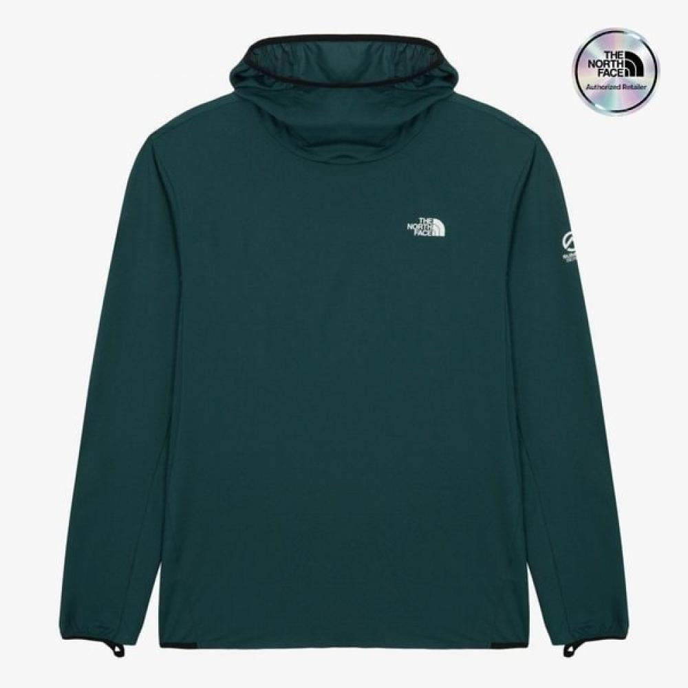 The North Face Men S Merapeak Long Sleeve Hoodie Pine nm5pS08c PINE/090