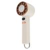 Portable Handheld Fan Low Noise Multi Speed Adjustment Ice Refrigeration Technology Handheld Cooling Fan for Outdoor