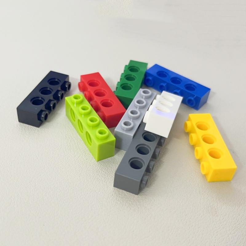 3701 Technical Brick 1 x 4 with Hole Bricks Collections Bulk Modular GBC Toy For Technical MOC DIY Buildings Blocks Compatible