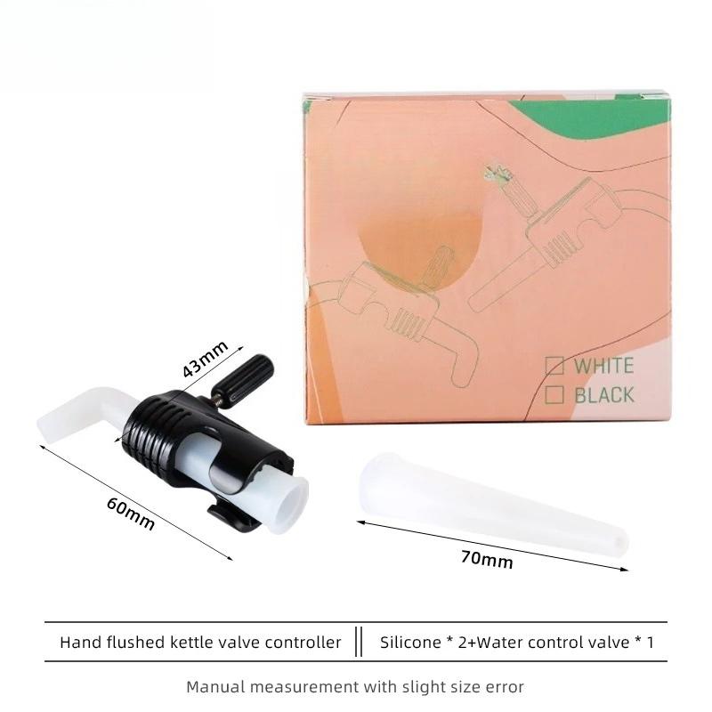 Coffee & Tea Tools Pour Over Coffee Kettle Drip-Spout Silicone Coffee Kettle Water Control Valve