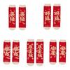 Good Luck New Year Tube Socks Mid Calf Horse Year Red Socks Lucky Letter Red Socks  Women