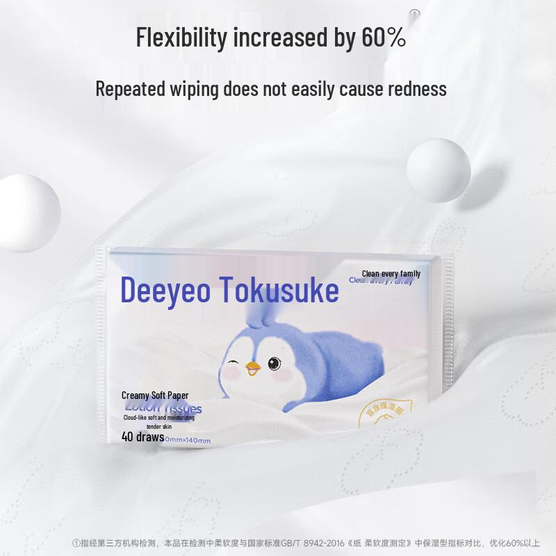DeYou Portable Moisturizing Lotion Soft Towels 40 sheets x 30 packs