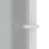 Vidaxl Interior Door, 83X201.5 Cm, White, Frosted Glass and Aluminum