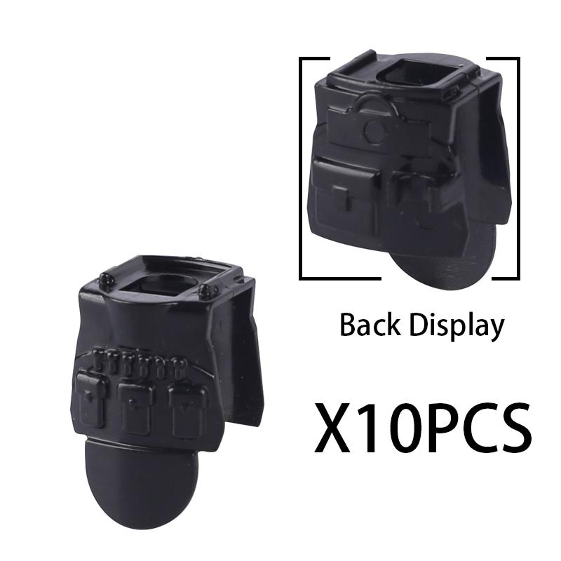 MOC Military SWAT Soldiers Building Blocks Accessories Set Medical Box Vest Backpack Bricks Kids Gift