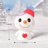 Christmas Decoration Santa Claus Snowman Figurine Fairy Christmas Miniatures Figurines Christmas Gifts DIY Home Decoration