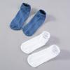 5 Pairs Men's Breathable Cotton Socks Sports Socks Slash Mesh Casual Athletic Cut Short Summer Thin Short Ankle Sock