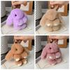 @@@ LATEST HOT Keychain Playthings Faux Angora Rabbit Plush Rabbit Pendant Dead Rabbit Keychain Pouch Hanging Ornament Various