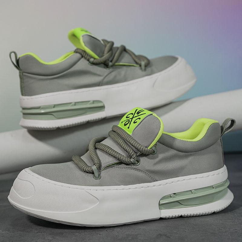 Уличные кроссовки из вулканизированной кожи — фото 6