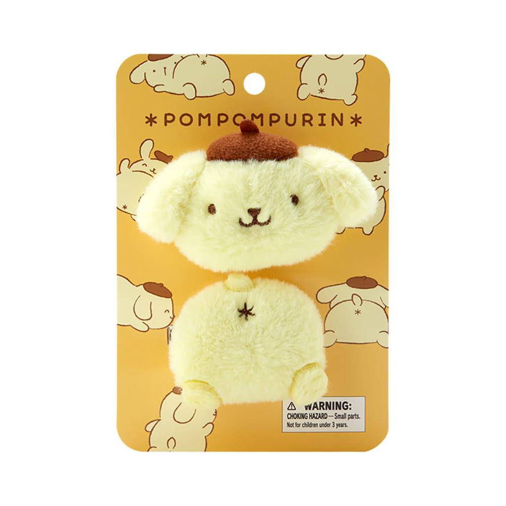 Заколка для волос Sanrio Pompompurin 16 x 11 x Персонаж 228371 (САНРИО) Набор, 2,5 см,
