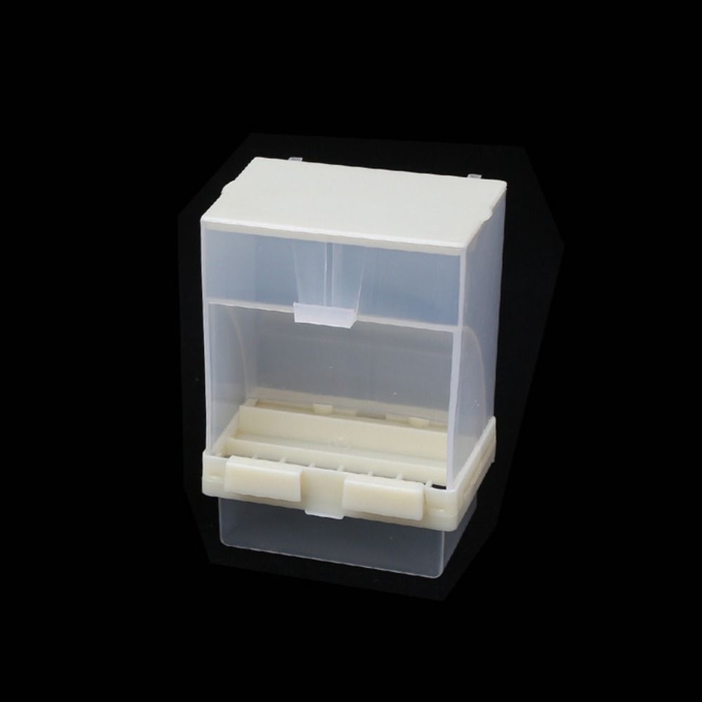 

Брызгозащищенная автоматическая кормушка для птиц, пластиковая клетка для попугаев, подвесная кормушка для птиц S-single grid