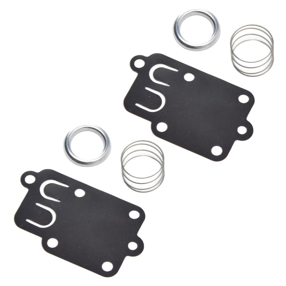 6SET Rubber and Iron Carburetor Diaphragm Gasket Kit Replacement Kit for 5021K 2HP 5HP Engines