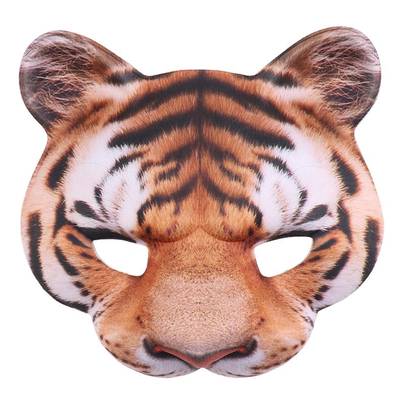 

Хэллоуин 3D тигр свинья животное половина маска для лица маскарад партии косплей костюм