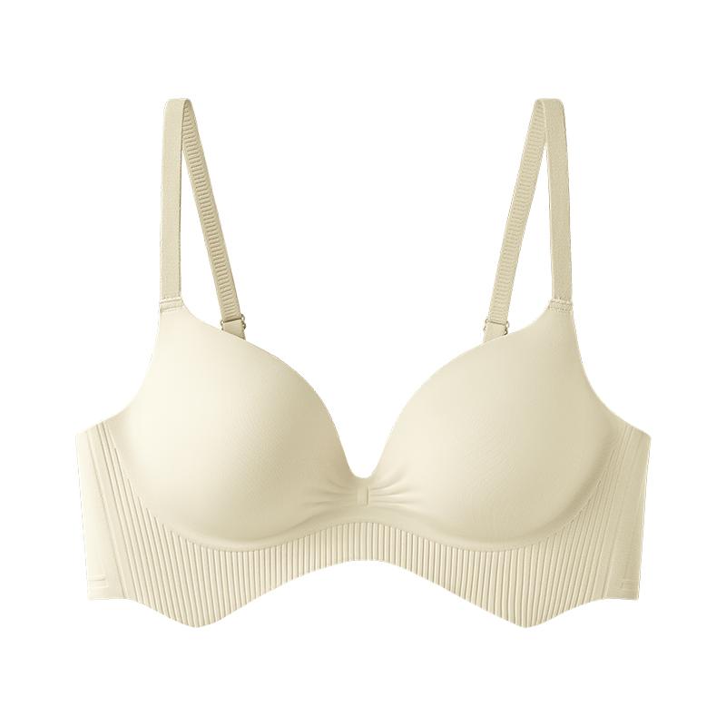New Underwear Women's Small Breasts Gather and Show Large Bras, Close Secondary Breasts, Anti-sagging and Seamless Women's Steel-rimmed Bras