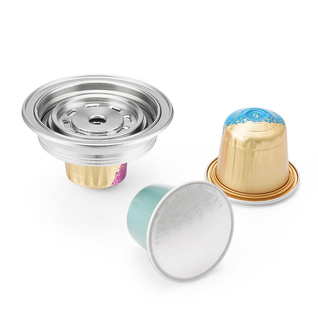 Innovative Coffee Tray Coffee Pods Converter Coffee Holder Coffee Converter Stainless Steel Texture for Coffee Pods