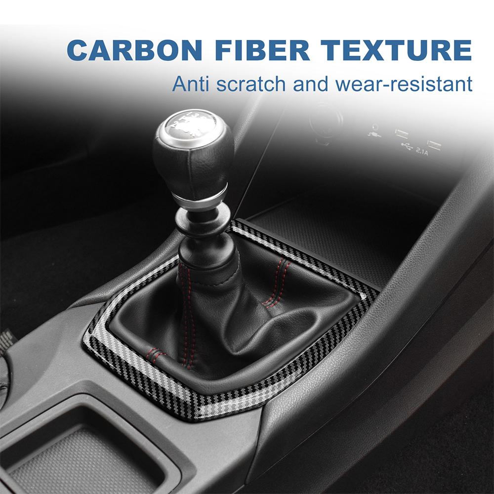 For Subaru WRX/ WRX STI 2025 2025 2025 ABS Carbon Fiber Sticker Car Gear Shift Panel Cover Interior Trim RHD LHD Accessories