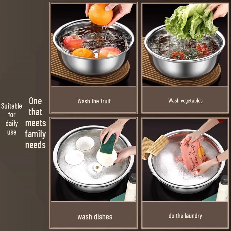 201 Stainless Steel Multi-Purpose Kitchen Basin