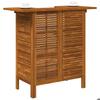Maison Exclusive - Table de bar 110 x 50 x 105 cm Bois d'acacia massif