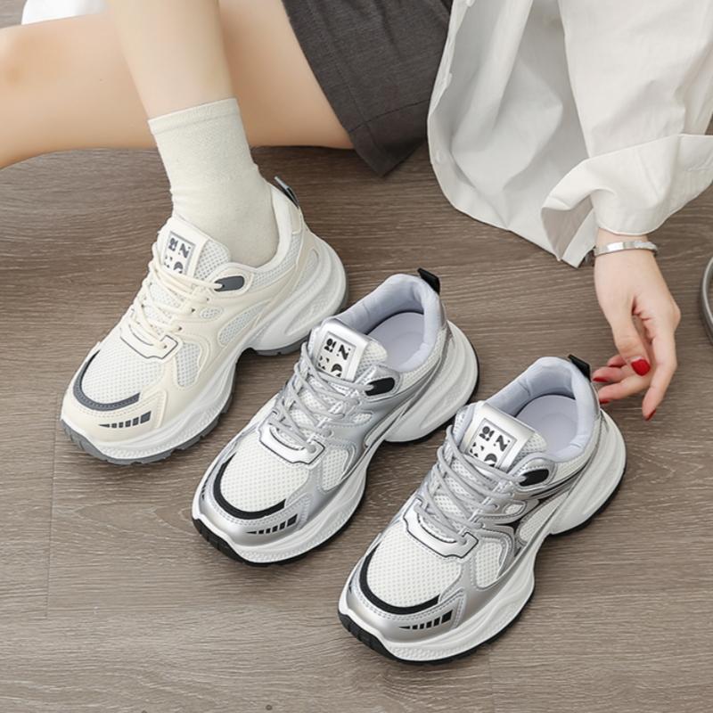 Fashionable New Round Toeshallow Mouth Sexy Non-Slip Sports Casual Shoes Spring/Autumn /Breathable Women'S Walking Shoes
