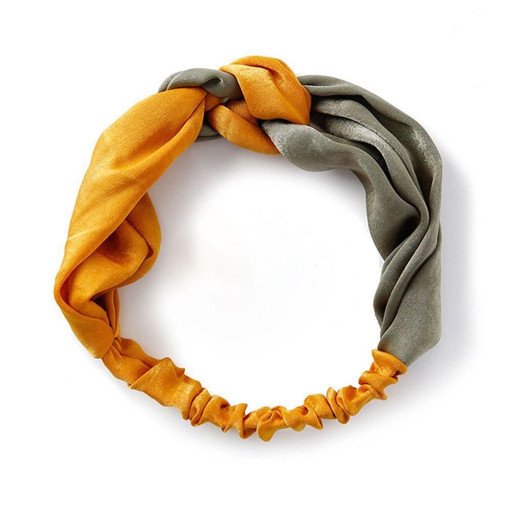 Multi-color Knotted Yoga Floral Turban Women Headband Elastic Hairband Headwrap