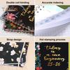 2025-2026 Planner Jul 2025 - Jun 2026 12 Month Daily Weekly Monthly Planner Floral Print Spiral Binding Notebook for Home Office School
