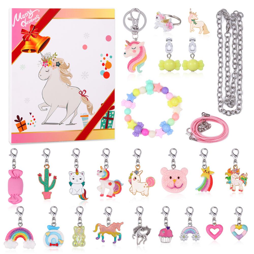Bracelet Advent Calendar Advent Calendar Charm Bracelets Advent Calendar Charm Bracelets Bracelet Making Kit Jewelry Making For 24pcs