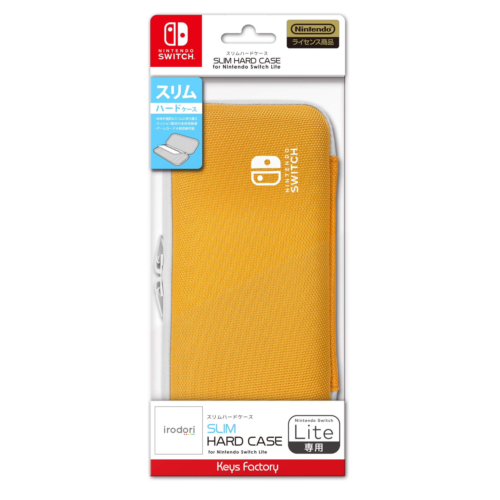 

Licensed SLIM HARD CASE for Nintendo Switch Lite Light Orange [Nintendo Product]