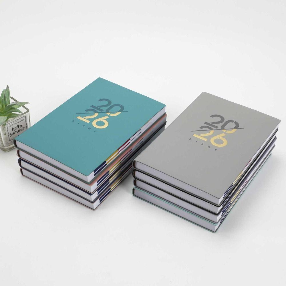 12 Months 2026 Schedule Planner Notepad Wear-resistant To-do List Notebook  School