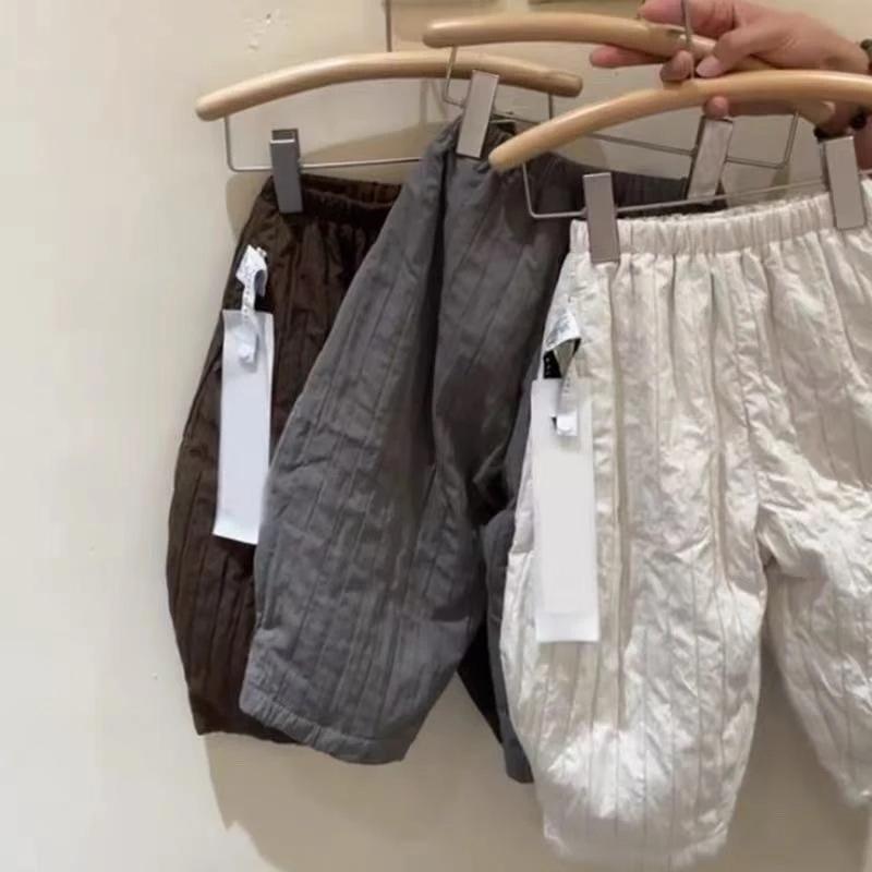 Winter Kids Fleece Lined Harem Pants for Boys and Girls 80