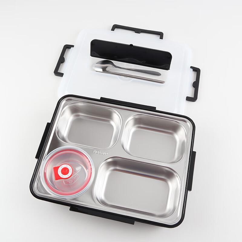 Qianxing 304 Stainless Steel Divided Bento Lunch Box