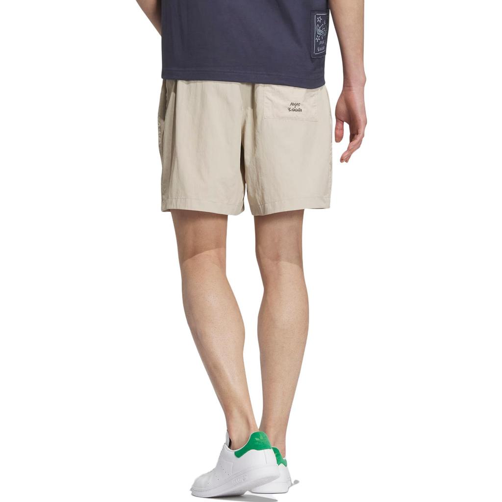 adidas Originals X Yu Nagaba SS23 Co-Branded Belted Casual Shorts Men Bottoms Khaki IS0652