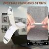 Tape Double Sided Strips Adhesive Hanging Mounting Picture Wall Stickers Sticky Removable Duty Heavy Pads Sticker Poster Frame