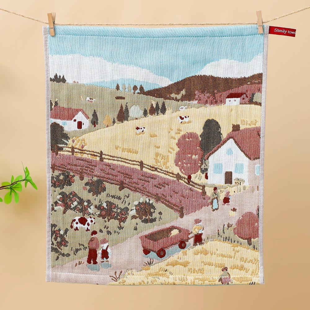 

4 Layer Cotton Gauze Kitchen Towel 34x40cm Pure Cotton Dish Cloth New Tea Towel Home Restaurant 4
