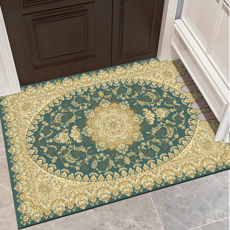 Entrance Door Mat Living Room Carpet Bedroom Bedside Carpet Retro Ethnic Style Hotel Homestay Carpet