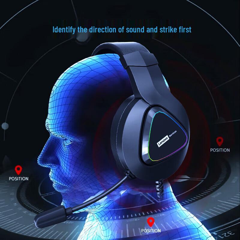 ThinkPlus Lenovo E07 7.1 Surround Sound Gaming Headset