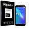 Tempered Glass Asus Zenfone 3 MAX PLUS ZC553KL - [Pack 2] Ultra Resistant Screen Protector Glass Film [Phonillico®]