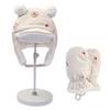 Rian Earflap Hat And Glove Set Cream ab2673cp10Set