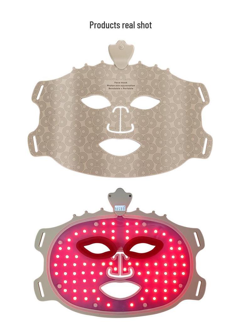 Siebenfarbige LED-Photon-Gesichtsverjüngungsmaske - Für den Heimgebrauch