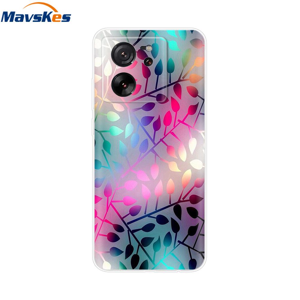 Clear Silicone Case For Xiaomi 13T Pro Back Cover For Xiaomi 13T Case Soft TPU Bumper Protective Phone Cases Mi13T Fundas Coque