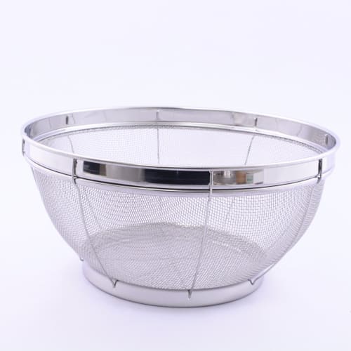 Inoue Wire Mesh Industry Jumbo Strainer, 37cm, 18-8 Stainless Steel, Made in Japan, 8-sho Capacity