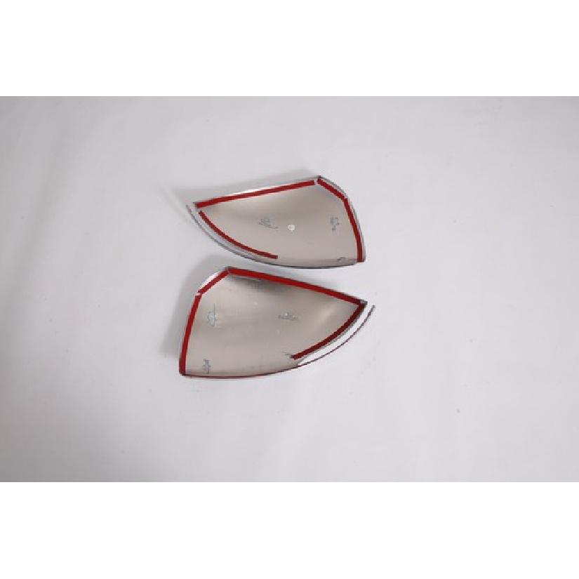 Chrome Rearview Mirror Side Lid Frame Cover Trim For - Hyundai Sonata