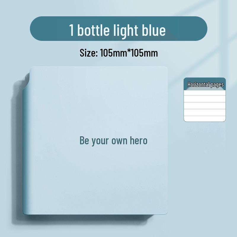 Fickduk: Portabelt rutat anteckningsblock & Praktisk anteckningsbok