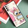 Cute Cartoon Owl Phone Case For Samsung Galaxy S25 S24 Ultra S9 S10 S20 S21 FE S22 Plus S23 Ultra Back Cover