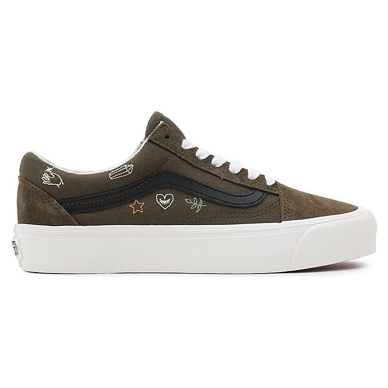 Vans Old Skool VR3 Theory Shoes 'Pesto Burnt Olive' VN0005UBDOL