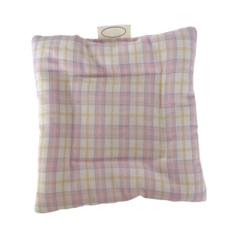 Washable Thick Placemats With Checkered Striped Dot Design Heat Insulation Table Protectors Coasters Small Cushions
