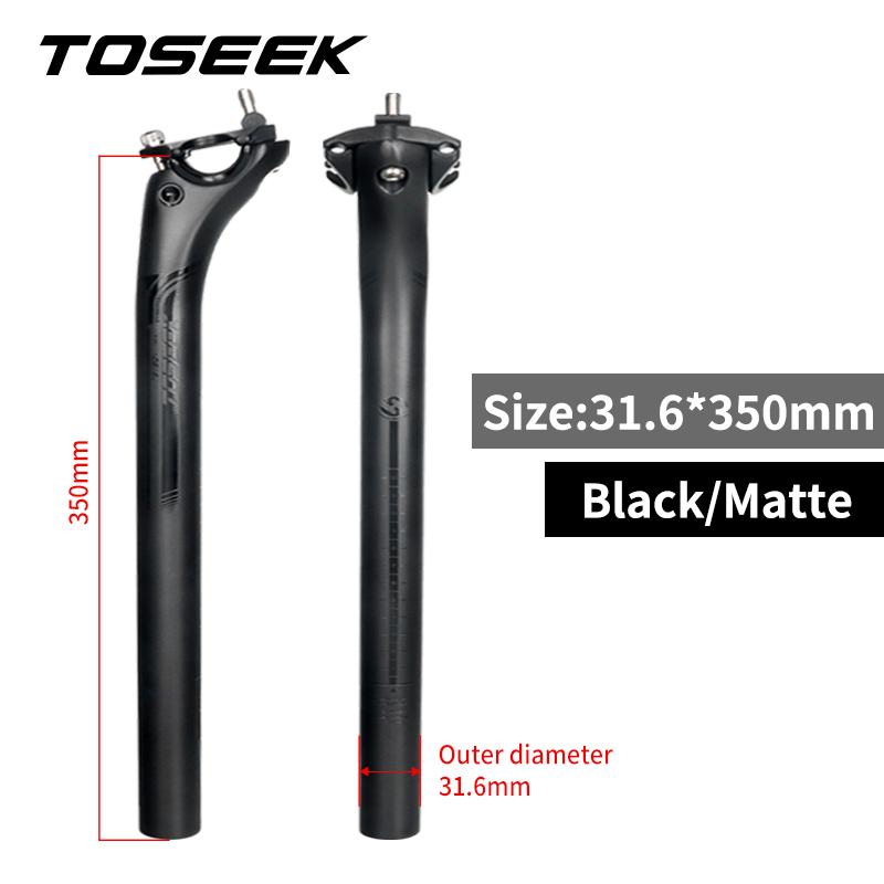 TOSEEK Carbon Bike Seatpost 27.2/30