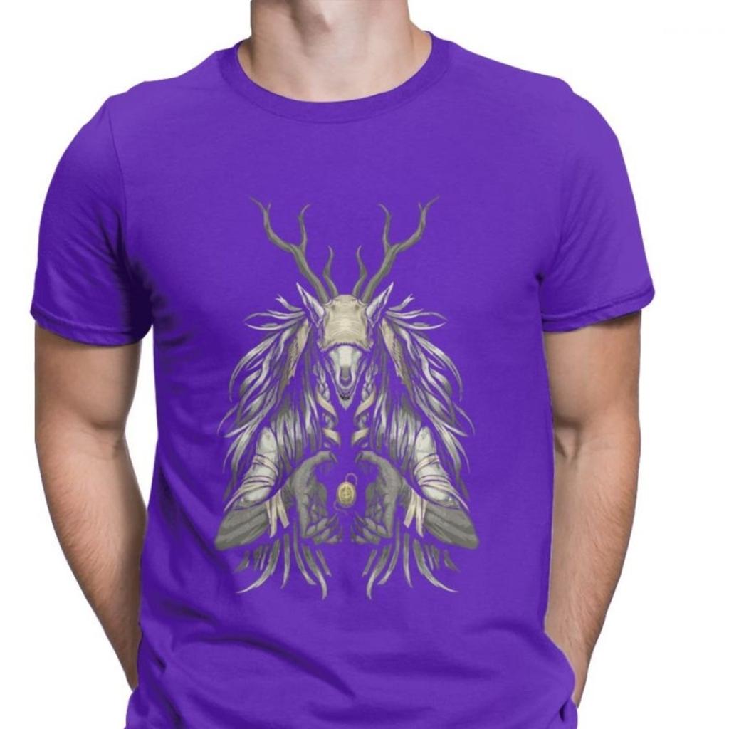 Men's Tops T Shirt The Supplicant Premium Cotton Tshirts Vicar Amelia Bloodborne Scary Harajuku Halloween T Shirt Graphic