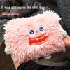Rechargeable Girly Monster Plush Hot Water Bottle & Hand Warmer