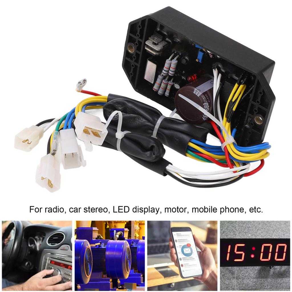 KI Davr 50 Generator Voltage Regulator, Voltage Stabilizer for 5 KW Generator with Short Circuit, Over Current , Suitable for P